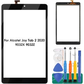 for Alcatel Joy Tab 2 2020 8" 9032X 9032Z Touch Screen Glass Panel Digitizer Replacemet(Not Including LCD)
