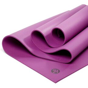 Manduka PRO Lite Yoga Mat – Lightweight Multipurpose Exercise Mat for Yoga, Pilates, and Home Workout, 4.7mm Thick, 71 Inch (180cm), Purple Lotus