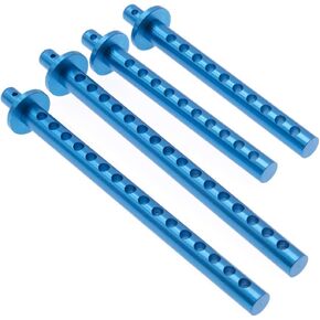 for Redcat Gen7 Everest 10 Upgrades Parts Alloy Body Post Set for Rc Hobby Model Car Redcat Gen7 Pro/Sport Parts(Blue)