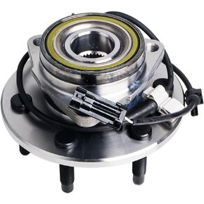 KUSATEC 515036 Front Wheel Bearing and Hub Assembly 4x4 AWD Compatible with Chevy Avalanche 1500/Tahoe/Express 1500/2500, Cadillac Escalade ESV/EXT, GMC Savana 1500/2500, 6 Lug w/ABS