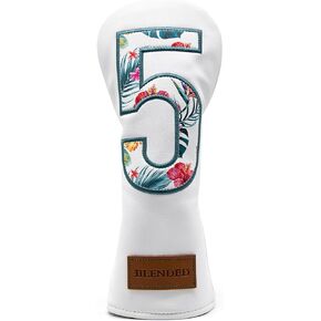 BAIRBRE Golf Club Covers Driver Covers Fairway Wood Headcover Hybrid Cover Leather Mallet Putter Covers Blade Headcovers Golf Head Coversfor Scotty Cameron Taylormade Titleist Odyssey