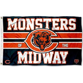Chicago Bears Monsters of the Midway Flag