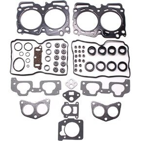 AUCERAMIC HS26170PT-1 Cylinder Head Gasket Set Fit for 1999-2005 Subaru Forester Impreza 2000-2005 Legacy Outback 2003-2005 Baja 2005 Saab 9-2x 2.5L H4 SOHC 16V N/A