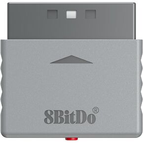 8Bitdo Bluetooth Retro Receiver for PS1 PS2 and Windows, Compatible with Xbox One Bluetooth Controlle, Xbox Series Controller, Switch Pro and PS5/PS4 Controller