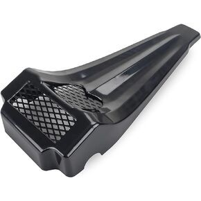 Front Scoop Stretched Chin Spoiler for Harley Touring Street Glide Electra Road Glide FLHX FLTR FLHT 1997-2013, Black
