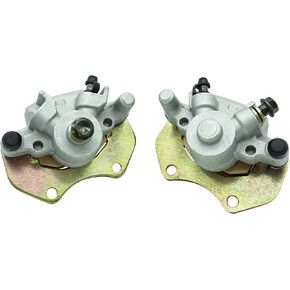 M MATI Front Left Right Brake Calipers & Pads for Can Am Outlander 330 400 500 650 850 705600576 705600575