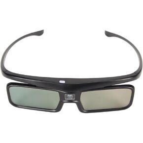 3D Glasses (1 Pack) - 144Hz Refresh Rechargeable Active Shutter 3D Glasses, 40H Working Time / 150 Days Standby Home Theater Essentials for DLP Link 3D Projector