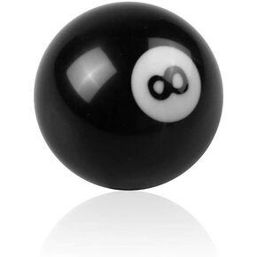 RASNONE Universal Gear Shifter Glowing Pearl Ball Shift Knob for Manual/Automatic Short Green Glow in The Dark