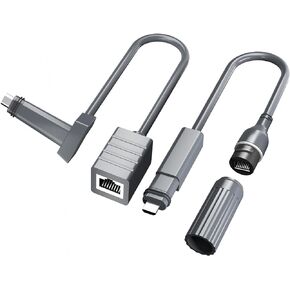Starlink SPX Plug to RJ45 Adapters, Designed for Starlink Gen 2 Dishy and Router Starlink Accessories (Pair for Dish and Router)