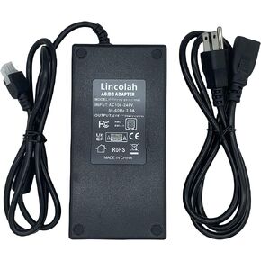 LINCOIAH AC/DC Adapter Power Supply Compatible with Fanatec Boost Kit 180 (8NM) CSL DD/GT (Gran Turismo) DD Pro Endor6200-2400750P Endor6200-2400750-15C01