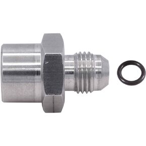 ICT Billet TBI/Vortec 87-98 Truck 6AN Male Flare Supply Feed Fuel Line Adapter Fitting to Female M16-1.5 Oring Power Steering and Fuel Adapter Thread Connector Aluminum F06ANFM1615