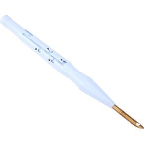 Jeanoko Embroidery Needle Punch Embroidery Pen Punch Needle Set Adjustable Needle Pen Kit Tool for DIY Craft