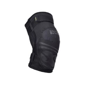 IXS Hack EVO+ knee guards black KM (Kids M), For Boys & Girls, Mountain Bike Accessories