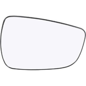 X AUTOHAUX Car Door Exterior Right Passenger Side Heated Mirror Glass W/Backing Plate for Hyundai Elantra 2011-2012 Accent 2012-2017