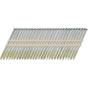 Metabo HPT Framing Nails | 2-1/2 In x .131 | 21 Degree Full Round Head | Hot Dipped Galvanized | Smooth Shank | 4,000 Count | 10168HPT