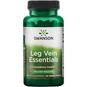 Swanson Leg Vein Essentials - Delayed Release - 60 Veg Capsules