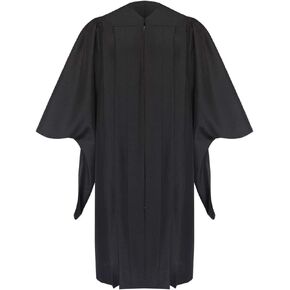 CLERKMANS Deluxe Masters Graduation Gown