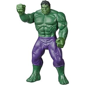 Marvel Hulk Toy 9.5-inch Scale Collectible Super Hero Action Figure, Toys for Kids Ages 4 and Up