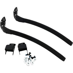 ZZHXSM 2 Sets Roller Skate Barb Buckle Binding Strap Buckle Clip Kit (with 2 Buckle Clips 6 Screws 6 Nuts) Universal Buckle Strap Inline Roller Skate Strap Replacement for Quad Skates Speed Skates