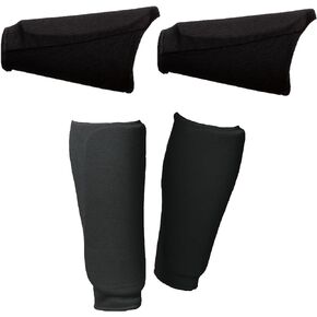ProForce II Martial Arts Cloth Guard Protection Bundle - Forearm/Shin (Black)