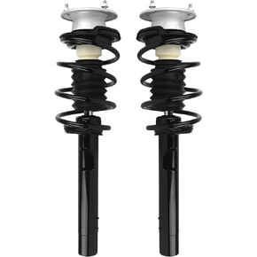 PAROD 11374 11373 Front Struts w/Coil Spring Assembly fit for 2008-2013 BMW 128i, 135i, 2013 135is, 2006 325i, 2007-2013 328i, 2006 330i, 2009-2011 335d, 2007-2013 335i, 2011 335is Exc. Sport Suspensi