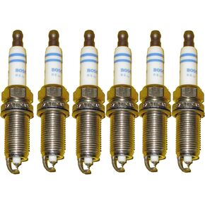 BMW Spark Plugs Platinum Plug Set Bosch OEM 158253 / FR7NP P332 (6pcs)