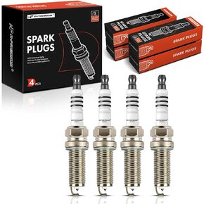 A-Premium Double Iridium Spark Plugs Compatible with Nissan Altima 2013-2018, Rogue 2014-2020, 2.5L, Pack of 4