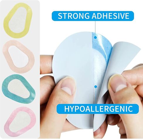 10 Styles Kids Eye Patches 100 PCS Adhesive Cartoon Colorful Eye Pads Breathable, Comfortable for Kids in Saudi Arabia