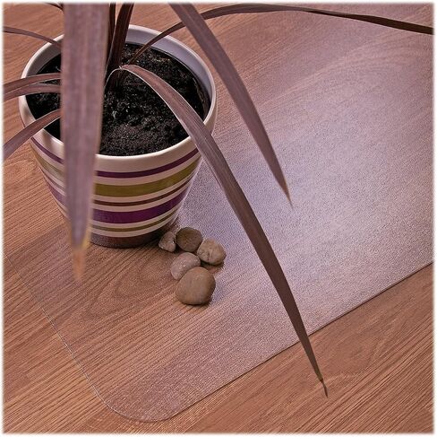 بساط كرسي من البولي كربونات Floortex مقاس 60 بوصة × 48 بوصة للأرضيات الصلبة، شفاف (FR1215219ER) in Kuwait