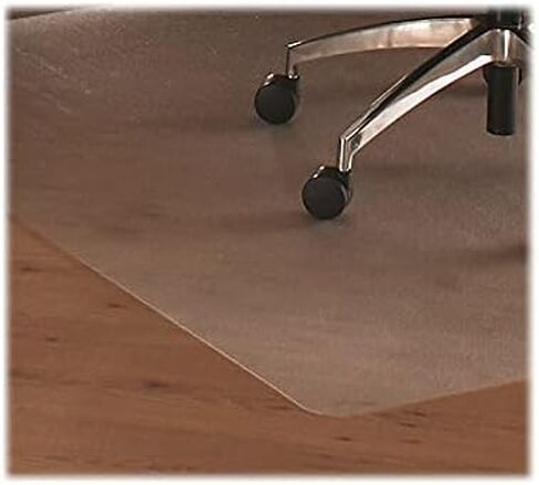 بساط كرسي من البولي كربونات Floortex مقاس 60 بوصة × 48 بوصة للأرضيات الصلبة، شفاف (FR1215219ER) in Kuwait