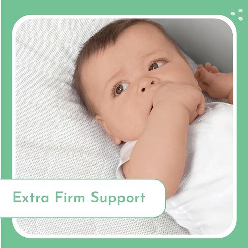 Evolur Wondernap 2 in 1 Full-Size Crib Mattress, JPMA and Greenguard Gold Certified, Crafted from Recycled Sustainable Materials, Blue in Saudi Arabia