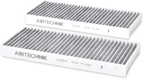AirTechnik CF10553 Cabin Air Filter w/Activated Carbon | Fits Nissan Frontier 05-21, NV1500/NV2500/NV3500 12-15, Pathfinder 05-12, Xterra 05-15 / Suzuki Quator 09-12 - 27274-9CH0A in Kuwait