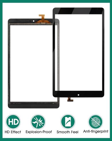for Alcatel Joy Tab 2 2020 8" 9032X 9032Z Touch Screen Glass Panel Digitizer Replacemet(Not Including LCD) in Saudi Arabia