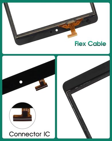 for Alcatel Joy Tab 2 2020 8" 9032X 9032Z Touch Screen Glass Panel Digitizer Replacemet(Not Including LCD) in Saudi Arabia