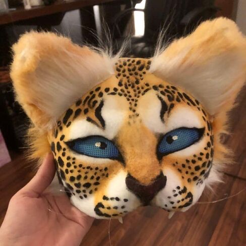 قناع ثعلب من HOHAJIU قناع وجه أبيض فارغ قابل للطلاء من أجل الحفلات التنكرية والحفلات التنكرية DIY ملحقات حفلات الهالوين in Kuwait