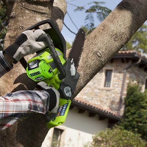 Dosctt 2 عبوات 40 فولت 6.0 أمبير استبدال ليثيوم أيون لبطارية Greenworks 40V 29462 29472 متوافقة مع أدوات الطاقة Greenworks G-MAX 29252 20202 22262 25312 25322 20642 22272 27062 in Kuwait