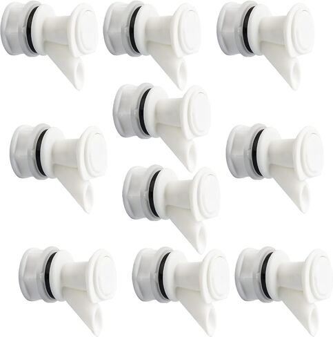 Push-Button Spigot Cooler Spigot Replacement, Compatible with Igloo 2-10 Gallon Water Coolers, Durable Beverage Jugs Spigot (3 Pack) in Kuwait