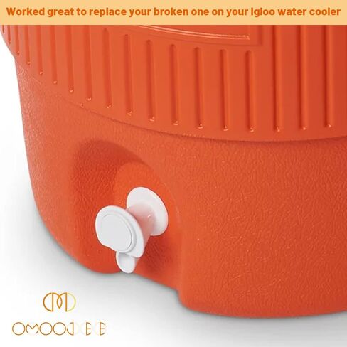 Push-Button Spigot Cooler Spigot Replacement, Compatible with Igloo 2-10 Gallon Water Coolers, Durable Beverage Jugs Spigot (3 Pack) in Kuwait