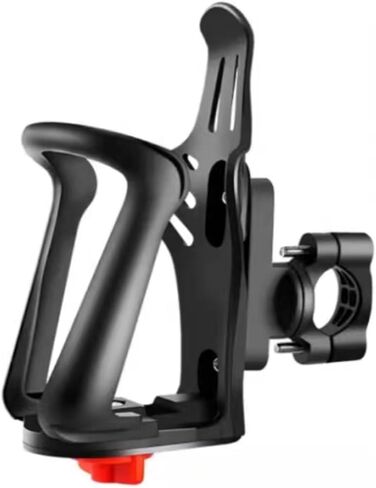 حامل زجاجة مياه للدراجة من SkipFrog - [للزجاجات بقطر 1.9-2.8 بوصة] [للمقود والإطار] حامل أكواب الدراجة النارية، قفص مشروبات الدراجة مع أداة لولبية، يناسب الزجاجة ذات الحجم القياسي والأصغر in Kuwait