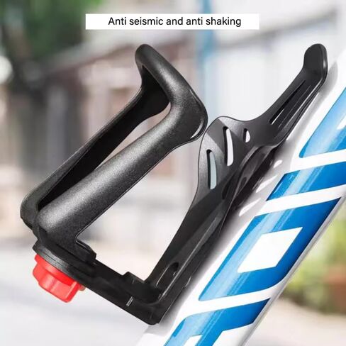 حامل زجاجة مياه للدراجة من SkipFrog - [للزجاجات بقطر 1.9-2.8 بوصة] [للمقود والإطار] حامل أكواب الدراجة النارية، قفص مشروبات الدراجة مع أداة لولبية، يناسب الزجاجة ذات الحجم القياسي والأصغر in Kuwait