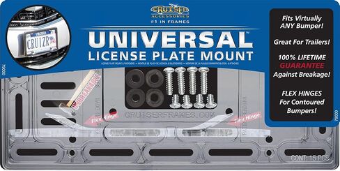 Cruiser Accessories 79150 Mounting Plate, Black, 1 mount in Saudi Arabia