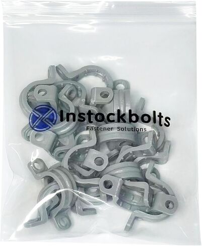 2" PVC Pipe Straps, 2 Holes Plastic Conduit Strap for PVC Pipes, Wire Cord Installation, Conduit and Cables, UL Listed, 5pcs in Saudi Arabia