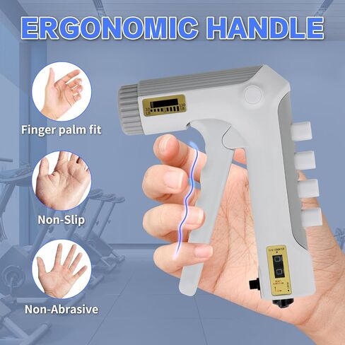 HXD-ERGO Grip Strength Trainer with Finger Exerciser, Adjustable Resistance Hand Gripper, Hand Exerciser with Counting for Muscle Building and Injury RecoverStrength in Saudi Arabia