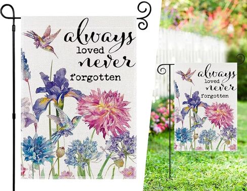 ترحيب الكوبية الربيع الصيف حديقة العلم زهرة زرقاء الزهور 12x18 بوصة مزدوجة من جانب في الهواء الطلق ساحة الأعلام ساحة الأعلام الموسمية للفناء الخارجي الديكور حديقة العلم (الكوبية الزرقاء) in Kuwait