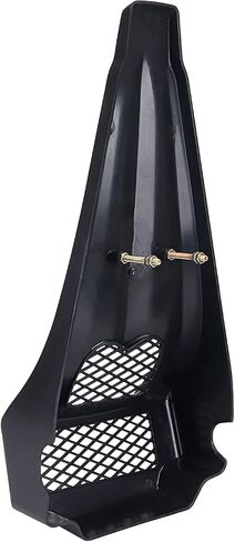 Front Scoop Stretched Chin Spoiler for Harley Touring Street Glide Electra Road Glide FLHX FLTR FLHT 1997-2013, Black in Saudi Arabia