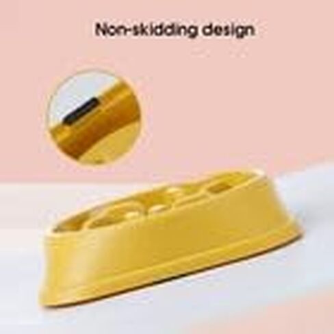 أطباق الكلاب ذات التغذية البطيئة من Furry Friends World، تتميز بتصميم ألغاز مضاد للاختناق ووظيفة مضادة للانزلاق. صُنعت لإبطاء تناول الطعام، وتتضمن متاهة تمنع الانتفاخ من سلالات MED إلى LRG (الأزرق) in Kuwait