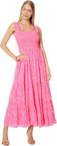 Lilly Pulitzer Women's Hadly Smocked Maxi Dress in Saudi Arabia
