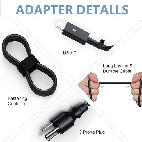 130 واط USB C شاحن الكمبيوتر المحمول لديل الدقة 5560 5550 5570 5520 5750 3581 3560 5530 2 في 1 خط العرض 5440 5540 7440 DA130PM170 التيار المتناوب محول الطاقة in Kuwait