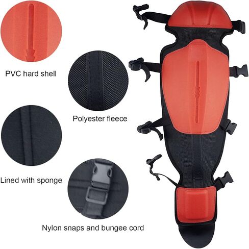 Extolern Shin Guard Brush With Comfortable Sponge Pad, Leg Guard And Knee Guard, Used For Cutting Grass in Saudi Arabia