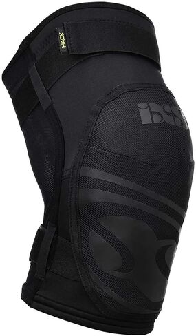 IXS Hack EVO+ knee guards black KM (Kids M), For Boys & Girls, Mountain Bike Accessories in Saudi Arabia